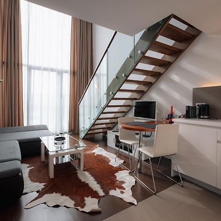 Skau Eurovea Duplex Apartment Danube Exclusive View Free Parking Братислава Экстерьер фото