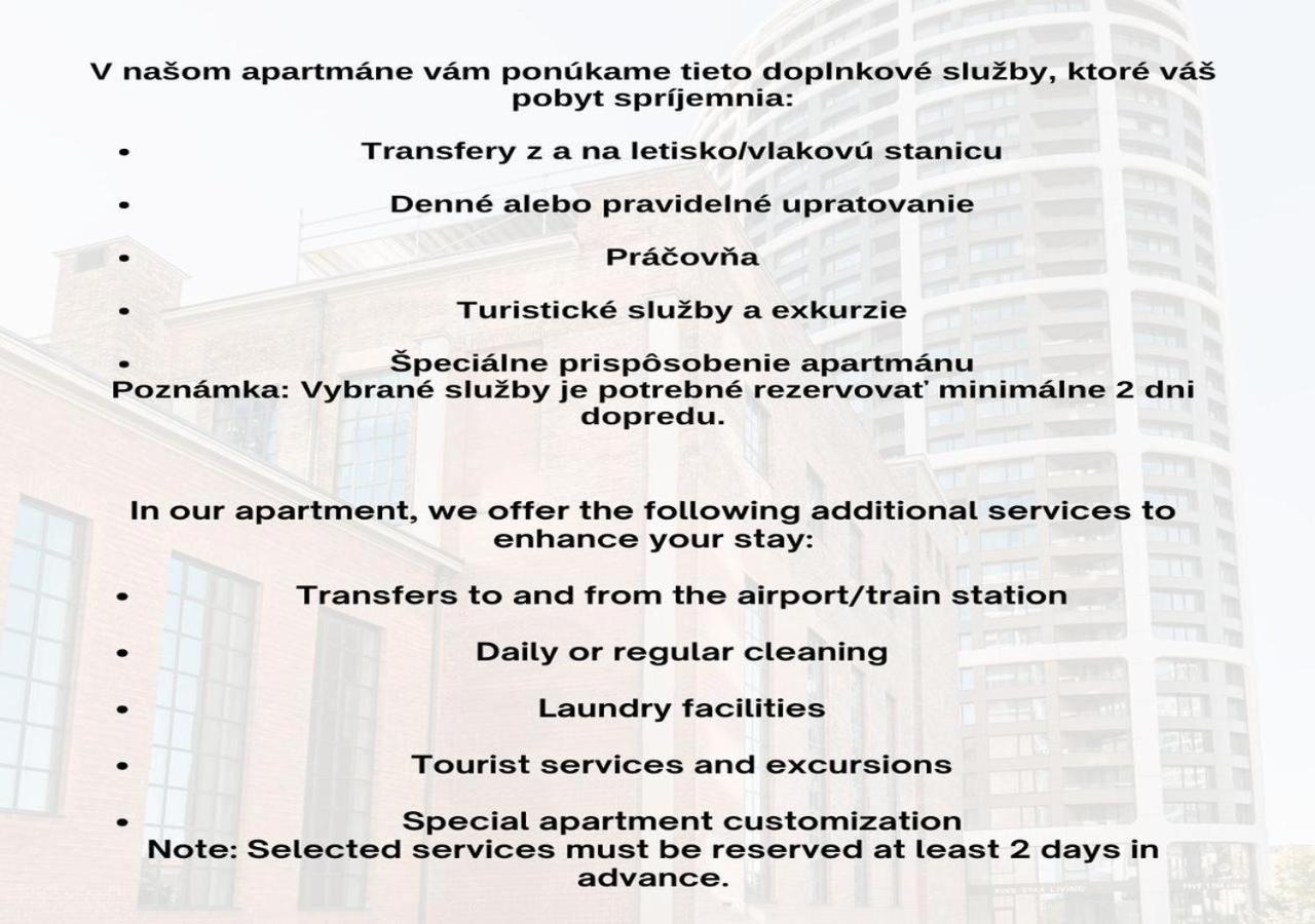 Skau Eurovea Duplex Apartment Danube Exclusive View Free Parking Братислава Экстерьер фото